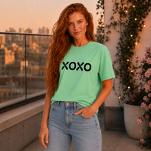 Carregar imagem no visualizador da galeria, All About Love XOXO Hugs and Kisses Women's Cotton T-Shirt
