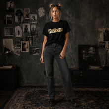 Carregar imagem no visualizador da galeria, Slightly Unhinged Psycho Women's Organic Cotton T-Shirt
