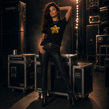 Load image into Gallery viewer, Shattered Glow Rockstar Women's Cotton T-Shirt
