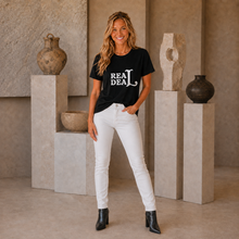 Carregar imagem no visualizador da galeria, Authentic By Nature The Real Deal Women's Organic Cotton T-Shirt
