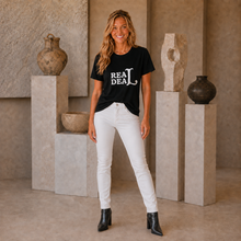 Carregar imagem no visualizador da galeria, Authentic By Nature The Real Deal Women's Organic Cotton T-Shirt
