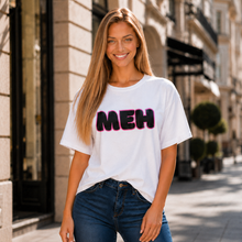Load image into Gallery viewer, MEH Indifference Is The Mood T-Shirt
