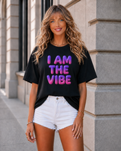 Load image into Gallery viewer, The Vibe Has Arrived I AM THE VIBE T-Shirt
