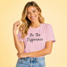 Cargar imagen en el visor de la galería, Step Up Be The Difference T-Shirt
