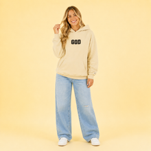 Carregar imagem no visualizador da galeria, Embroidered GOD Cross Hoodie
