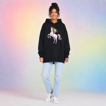 Carregar imagem no visualizador da galeria, Classic Rainbow Unicorn Hoodie
