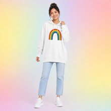 Carregar imagem no visualizador da galeria, Classic Rainbow Relaxed Hoodie
