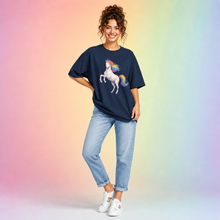 Carica l'immagine nel visualizzatore di Gallery, Rainbow Unicorn T-Shirt
