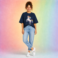 Carica l'immagine nel visualizzatore di Gallery, Rainbow Unicorn T-Shirt
