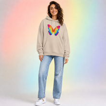 Cargar imagen en el visor de la galería, Rainbow Butterfly Sweatshirt
