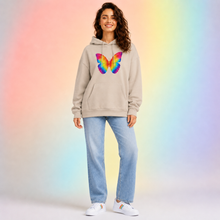 Cargar imagen en el visor de la galería, Rainbow Butterfly Sweatshirt
