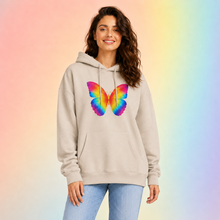 Cargar imagen en el visor de la galería, Rainbow Butterfly Sweatshirt
