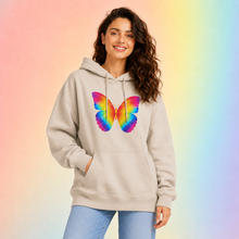 Cargar imagen en el visor de la galería, Rainbow Butterfly Sweatshirt
