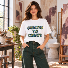 Carregar imagem no visualizador da galeria, Created To Create Here on Earth Women's Organic Cotton T-Shirt
