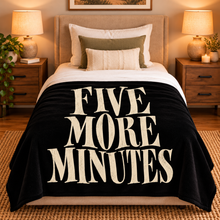 Ladda upp bild till gallerivisning, Five More Minutes Luxe Ultra Soft Plush Blanket
