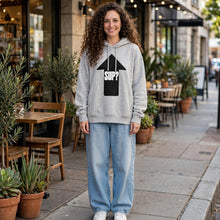 Load image into Gallery viewer, SUP? What’s Up Women’s Organic Cotton Blend Side Pocket Hoodie Sweatshirt
