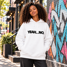 Загрузить изображение в средство просмотра галереи, YEAH...No That Was Almost A Yes Women's Organic Cotton Blend Side Pocket Hoodie Sweatshirt
