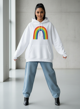 Cargar imagen en el visor de la galería, Classic Rainbow Relaxed Hoodie
