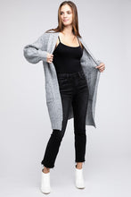 Ladda upp bild till gallerivisning, Bibi Twist Knitted Open Front Cardigan
