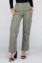 Load image into Gallery viewer, Ambiance Everyday Wear Comfort Waist Cargo Pants
