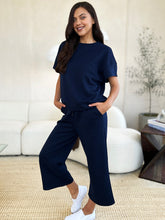 Load image into Gallery viewer, Double Take Textured Loungewear Set
