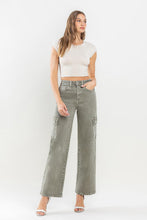 Ladda upp bild till gallerivisning, Vervet by Flying Monkey 90&#39;s Super High Rise Cargo Gray Denim Jeans
