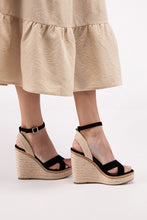 Load image into Gallery viewer, Fortune Dynamic Basset Espadrille Wedge Sandals
