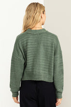 Carregar imagem no visualizador da galeria, Cute Mood Crop Shoulder Cropped Cardigan Sweater
