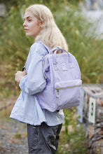 Carregar imagem no visualizador da galeria, Himawari Waterproof Canvas Backpack Bag with Side Pockets
