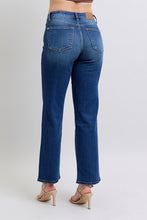 Carregar imagem no visualizador da galeria, Judy Blue Side Seam Blue Denim Straight Leg Jeans
