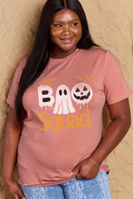 Load image into Gallery viewer, Simply Love BOO SQUAD Graphic Cotton T-Shirt
