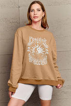 Cargar imagen en el visor de la galería, Simply Love POSITIVE ENERGY Graphic Sweatshirt
