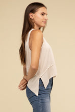 Load image into Gallery viewer, Zenana Asymmetrical Side Slit Sleeveless Top
