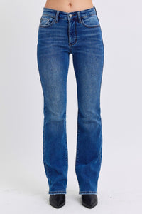 Judy Blue Mid Rise Blue Wash Denim Bootcut Jeans