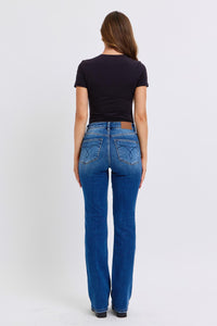 Judy Blue Mid Rise Blue Wash Denim Bootcut Jeans