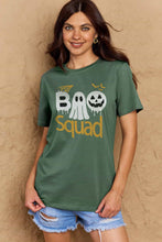 Load image into Gallery viewer, Simply Love BOO SQUAD Graphic Cotton T-Shirt
