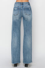 Load image into Gallery viewer, RISEN High Waist Distressed Wide Leg Jeans
