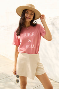 Simply Love ROCK & ROLL Short Sleeve T-Shirt