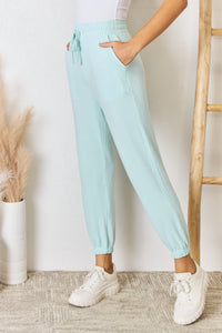 RISEN Mint Green Ultra Soft Knit Jogger Pants