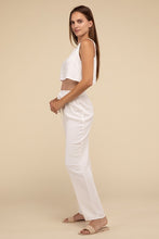 Load image into Gallery viewer, HYFVE Cotton Linen Top and Pants Set
