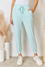 Load image into Gallery viewer, RISEN Mint Green Ultra Soft Knit Jogger
