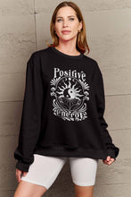 Cargar imagen en el visor de la galería, Simply Love POSITIVE ENERGY Graphic Sweatshirt
