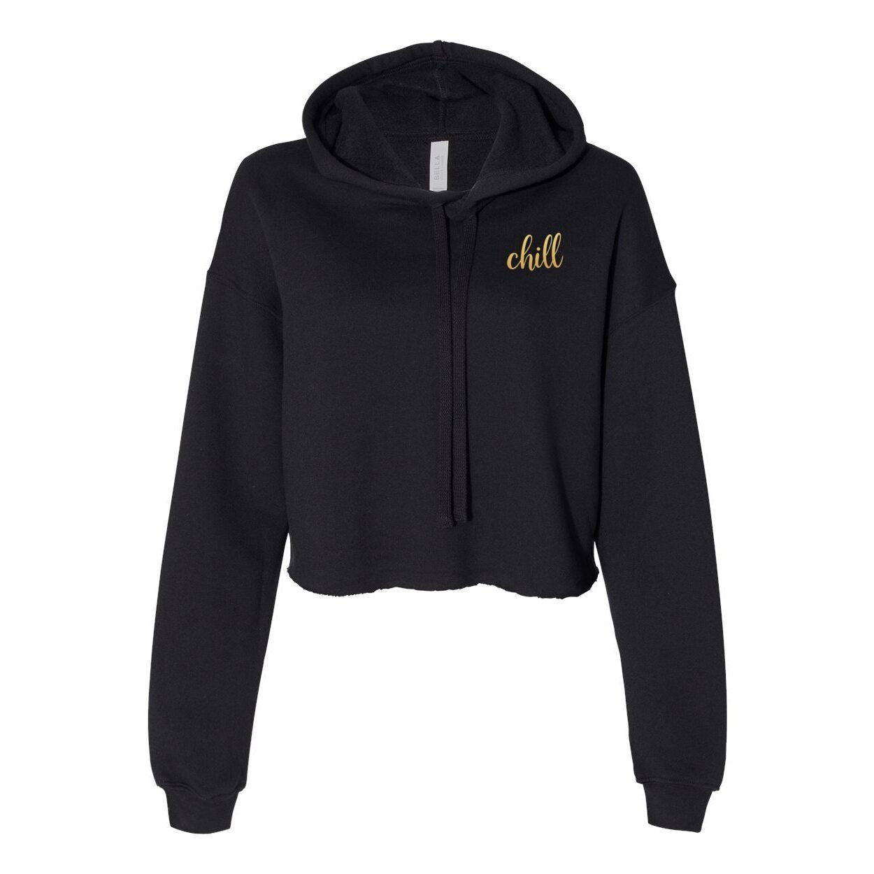 Chill Women's Cropped Fleece Hoodie