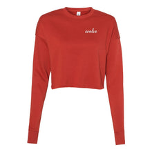 Cargar imagen en el visor de la galería, Evolve Women's Cropped Crew Fleece
