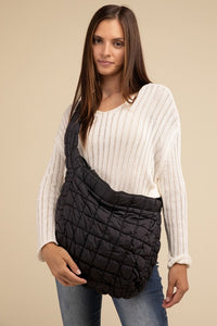 Zenana Quilted Crossbody Shoulder Bag