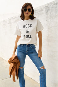 Simply Love ROCK & ROLL Short Sleeve T-Shirt