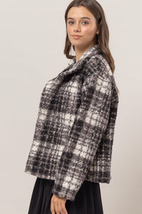 HYFVE Plaid Boucle Jacket