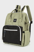 Carregar imagem no visualizador da galeria, Himawari Waterproof Canvas Backpack Bag with Side Pockets
