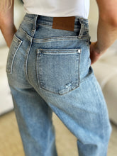 Ladda upp bild till gallerivisning, Judy Blue High Waist Straight Leg Blue Washed Denim Jeans
