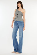 Load image into Gallery viewer, Kancan Ultra High Rise Cat&#39;s Whiskers Blue Denim Jeans
